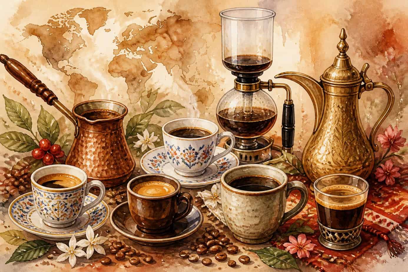 أغلى قهوة في العالم: أندر الأنواع وأسباب ارتفاع أسعارها 6 ترتيب أنيق لأكواب وأدوات تحضير القهوة من أنحاء العالم